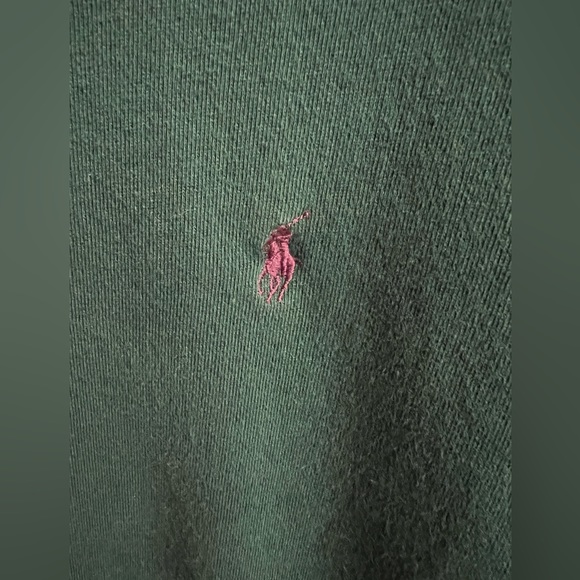 Polo Ralph Lauren sweatshirt, size medium, color hunter green. - Picture 4 of 4